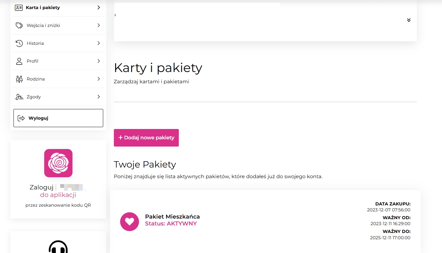 screen ze strony www